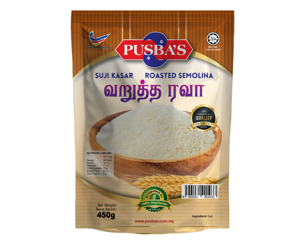 pusbas roasted rawa